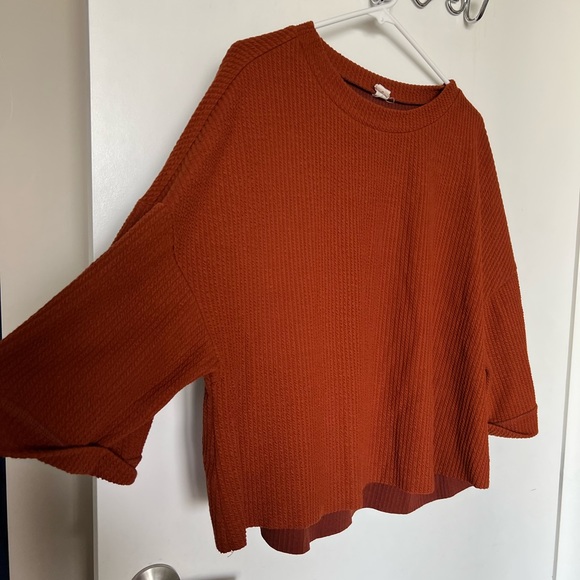 Worn once orange top from Salty. - Picture 3 of 3